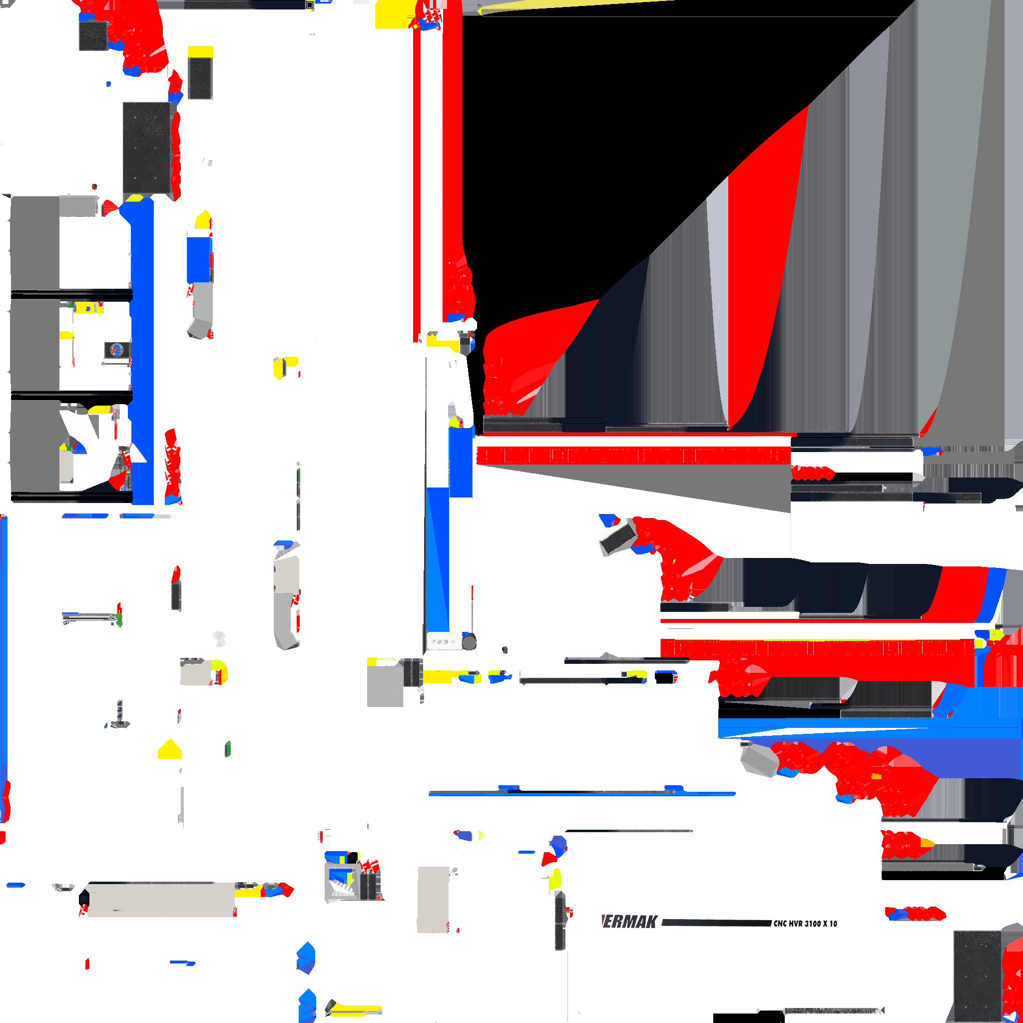 A3004100-剪板机 割台 ERMAK 3100x10